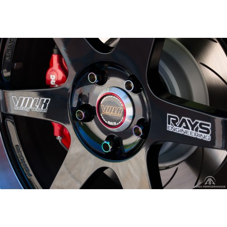 Ecrous de roues Project Kics Racing Composite R40 Neo Chrome 20 pièces avec antivol