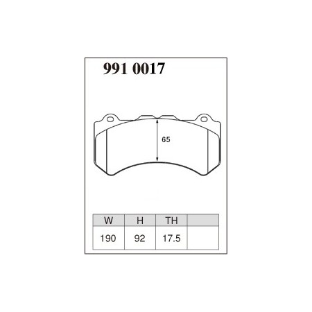 Plaquettes avant Dixcel Specom-β - Nissan GT-R (R35) 2008+