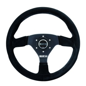 Volant compétition Sparco R383 en daim noir