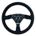 Volant compétition Sparco R323 en daim noir