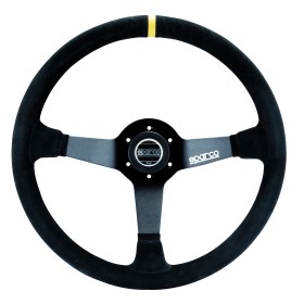 Volant compétition Sparco R368 en daim noir