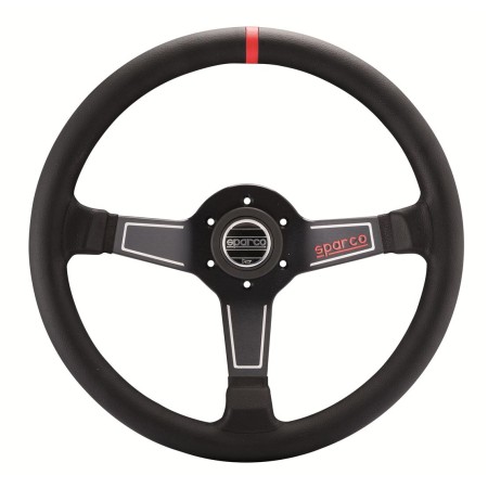 Volant Sparco L575 en cuir noir