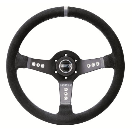Volant Sparco L777 en daim noir, 350mm