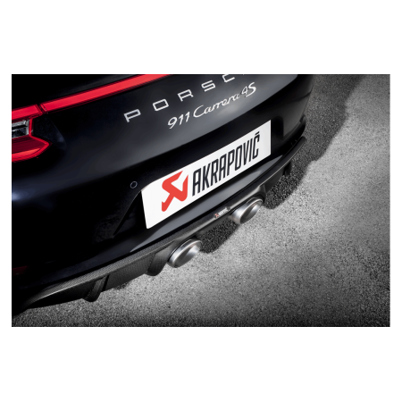 Akrapovic Échappement Slip-On - Porsche 911 Carrera Série (991.2) 2016-19
