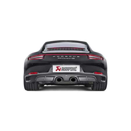 Akrapovic Diffuseur arrière en carbone mat - Porsche 911 Carrera Série (991.2) 2016-18