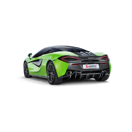 Akrapovic Échappement Slip-On - McLaren 570S / 570GT / 540C (2016+)