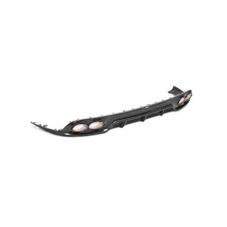 Akrapovic Échappement Slip-On avec diffuseur carbone - Porsche 911 Turbo / Turbo S (991.2) 2016-19