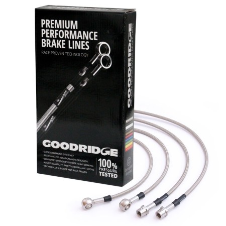 Kit Durites de frein Inox Goodridge - BMW 3 Series (E21) 323i 1977-82