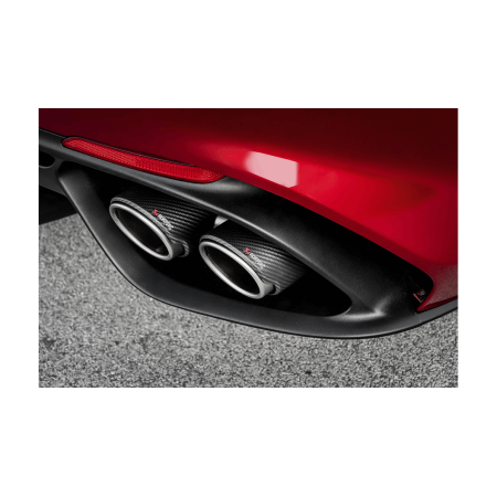 Akrapovic Échappement Evolution - Alfa Romeo Giulia Quadrifoglio 2016-20