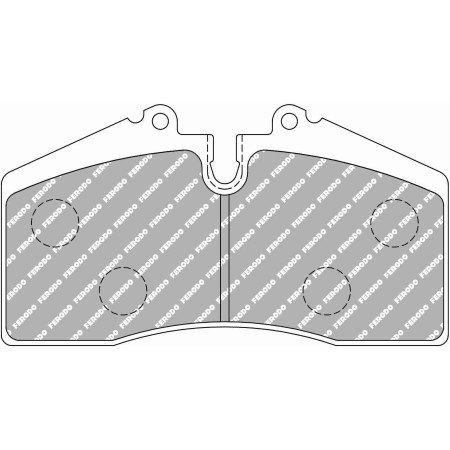 Plaquettes arrière Ferodo DS2500 - Porsche 911 (993) Carrera 4S / Turbo 3.6 (95-97)