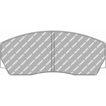Plaquettes Ferodo DS2500 - AP Racing Caliper CP2279 D50 17mm