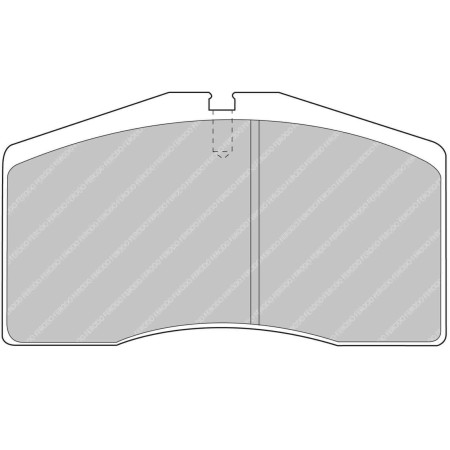 Plaquettes avant Ferodo DS2500 - Porsche 959 2.8 (87-91)