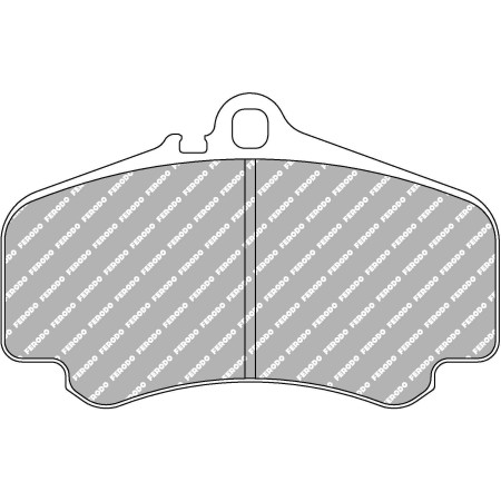 Plaquettes avant Ferodo DS2500 - Porsche 911 (996) Turbo (99-05)