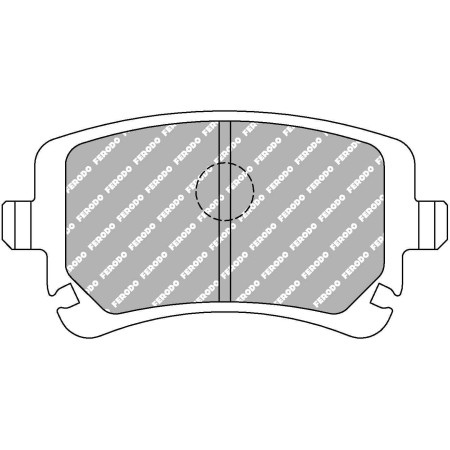 Plaquettes arrière Ferodo DS2500 - Audi RS6 (C5) (02-04)