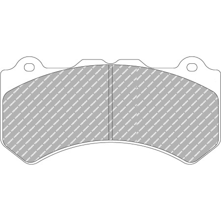 Plaquettes avant Ferodo DS2500 - Chevrolet Corvette (C7) Z06 avec disques acier (15+)
