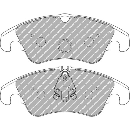 Plaquettes avant Ferodo DS2500 - Audi S4 (B8) (08+)