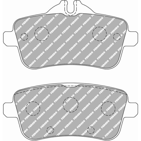 Plaquettes arrière Ferodo DS2500 - Mercedes A45 / CLA45 AMG (W176) (13+)