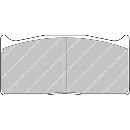 Plaquettes Ferodo DS3000 - Alcon Caliper SR, CAR22 D43 16mm