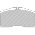 Plaquettes avant Ferodo DS3000 - Porsche 911 (996) GT3 RS (00-05)
