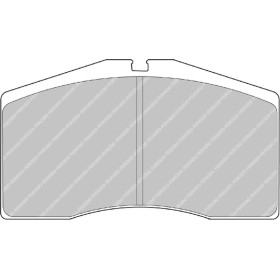 Plaquettes Ferodo DS3000 - Brembo Caliper Big Red 24mm [type "132A" family]