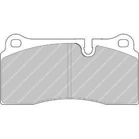 Plaquettes Ferodo DS1.11 - Brembo Caliper 07.4865. 18mm GT (F-40) [caliper family B, H, P]