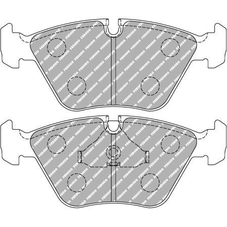 Plaquettes avant Ferodo DS1.11 - BMW M3, incl. CSL (E46) (00-07)