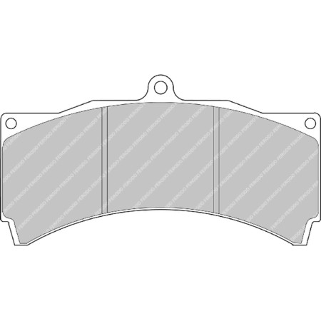 Plaquettes Ferodo DS1.11 - Alcon Caliper TA 6 18mm