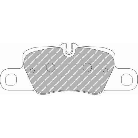 Plaquettes arrière Ferodo DS1.11 - Porsche 911 (991) Carrera S 3.8 avec disques acier (11+)