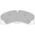 Plaquettes avant Ferodo DS1.11 - Porsche Cayman GT4 avec disques acier (16+)
