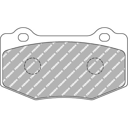 Plaquettes arrière Ferodo DS1.11 - Chevrolet Corvette (C7) Z06 avec disques acier (15+)
