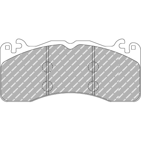 Plaquettes avant Ferodo DS1.11 - Audi RS6 (C7) avec disques acier (13+)