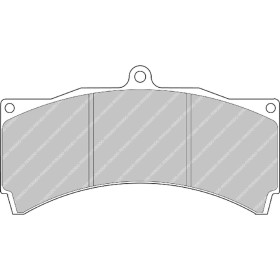 Plaquettes Ferodo DSUNO - Alcon Caliper TA 6 18mm