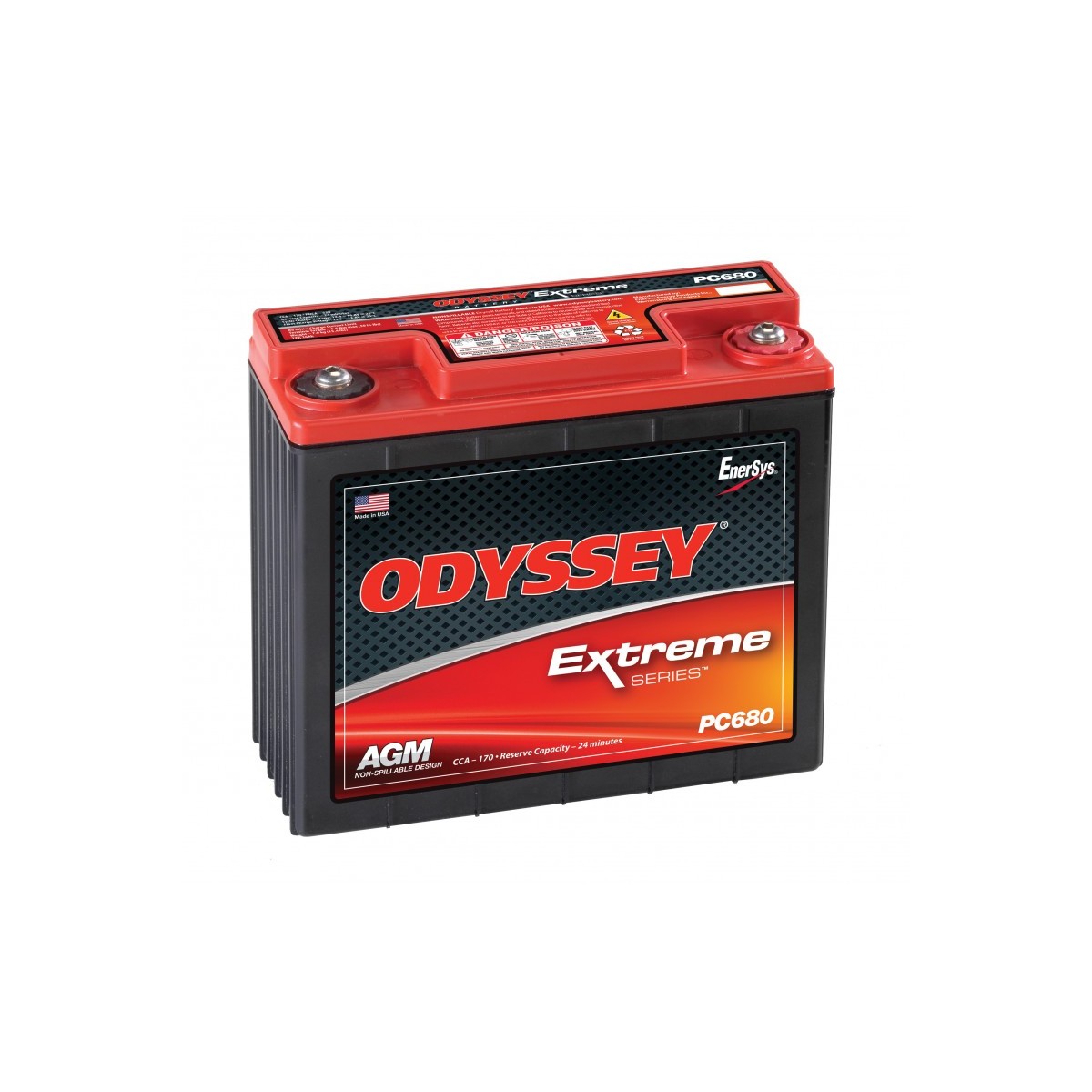 Batterie AGM Odyssey PC680 12V 16Ah 170A - Apex Performance