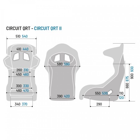Sparco Circuit II QRT (Version 2020) / 008011RNR - Apex Performance