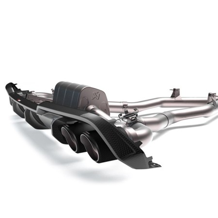 Akrapovic Diffuseur arrière en carbone brillant - BMW M8 / M8 Competition (F Série) 2020+