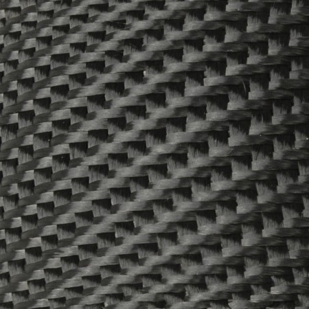 Bande d'échappement DEI noir titane, 5cm de large