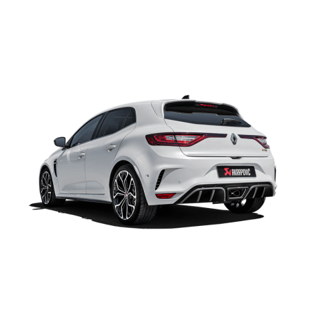 Akrapovic Échappement Slip-On - Renault Mégane IV RS 2019-20 avec OPF