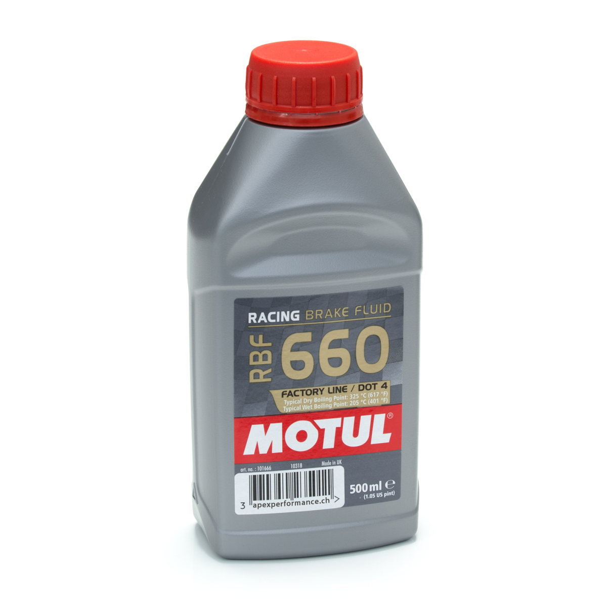 Motul RBF 660 - Liquide de frein haute température - Apex Performance