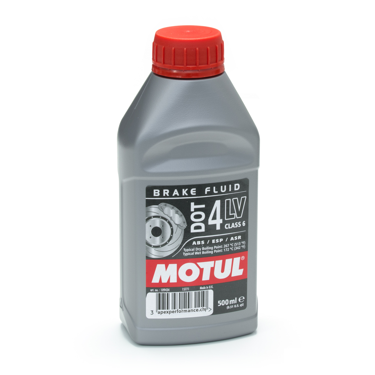 Motul DOT 4 LV - Liquide de frein basse viscosité - Entretien Auto - Apex  Performance