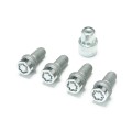 Set de vis Antivol argent McGard 4 pièces - M14x1.5/26.7mm R13