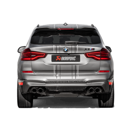 Akrapovic Échappement Slip-On - BMW X3 M (F97) / X4 M (F98) 2020