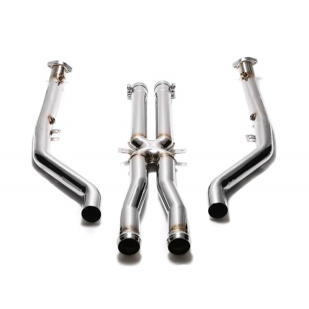 Armytrix Intermédiaire inox + Xpipe sans cat. - BMW M3 4.0 V8 (E90, E92) 2007-13