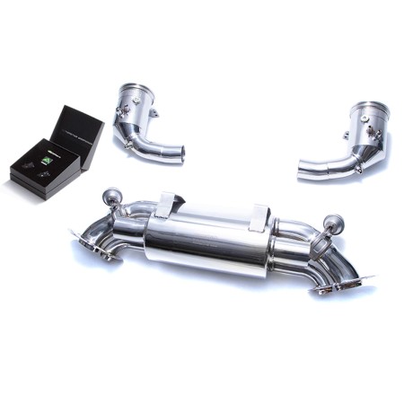 Armytrix Échappement Valvetronic avec cat. 200cpsi - Porsche 992 Carrera Série 2019+