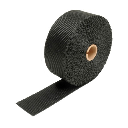 Bande d'échappement DEI noir titane, 5cm de large