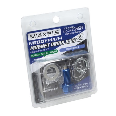 Bouchon de vidange aimanté Kics Racing Gear V2