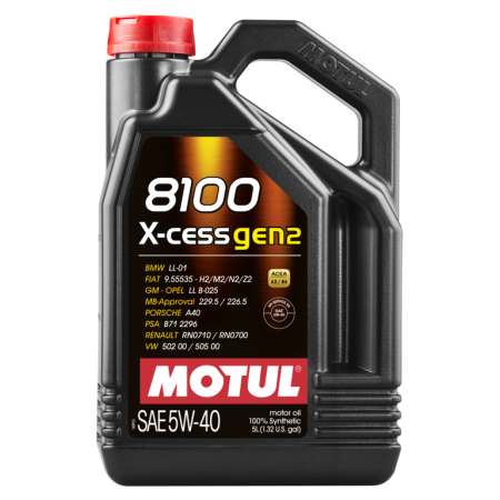 Motul 8100 X-cess GEN2 5W40
