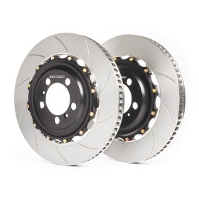 Girodisc Set disques de frein arrière - Porsche 991 GT3/GT3 RS avec disque acier