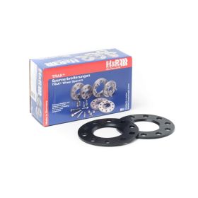 Entretoises H&R DR 10mm (2x5mm) 5x120 M14/D72.5 Noir