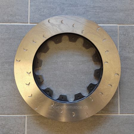 2 pistes de frein avant Alcon pour Lotus Exige V6 332mm, inclus visserie