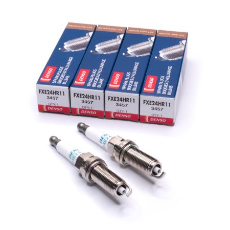 Bougies d'allumage Iridium Nissan Denso - Nissan 370Z VQ37VHR - FXE24HR11 - 6 pcs